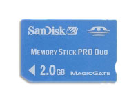 Sandisk Memory Stick PRO Duo? 2Gb (SDMSPD-2048-E10)